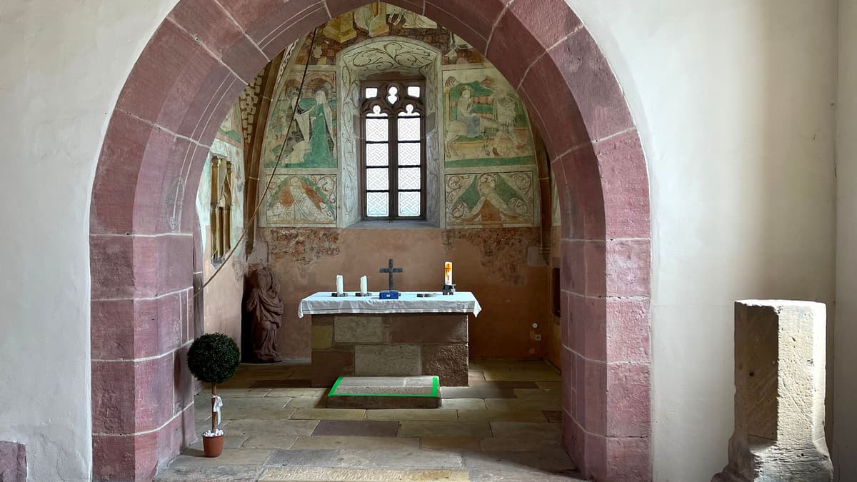 Wendelinuskapelle Innenansicht
