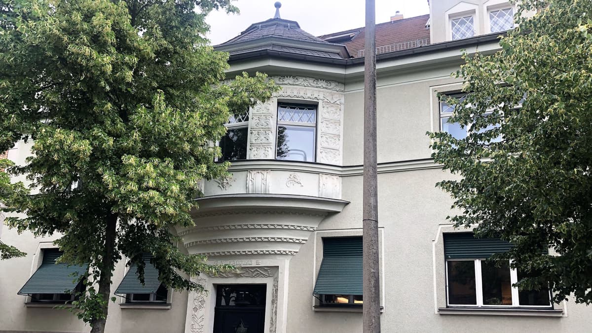 Fassade Villa Auguste Leipzig