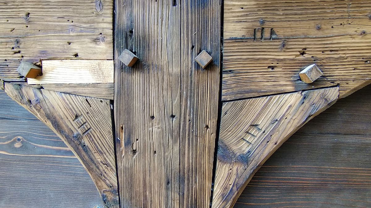 Detail Holzverbindung