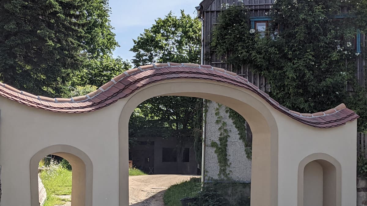 Barocker Torbogen zum KulturReWIR Wachau