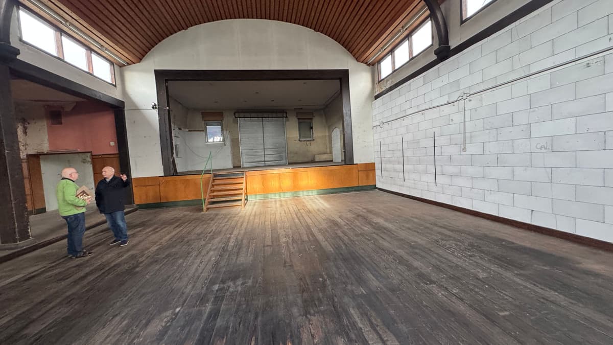 Saal, Blick zur Bühne