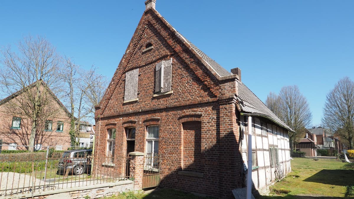 Straßenansicht Giebel von 1904