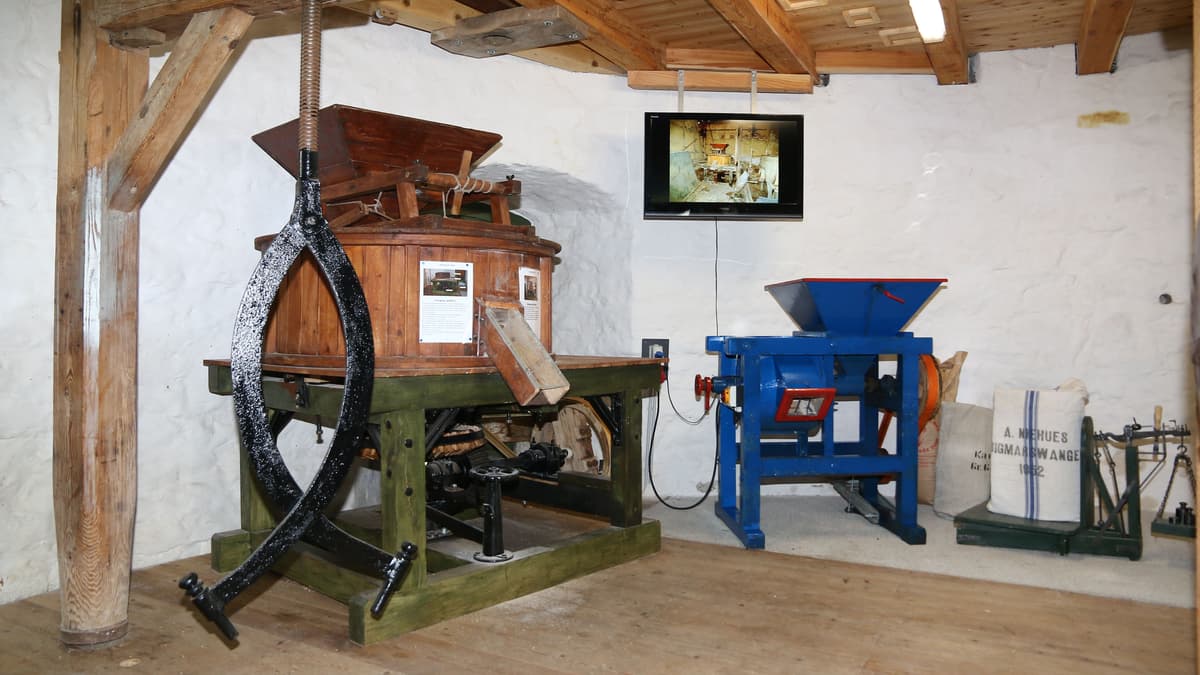 Innenraum Mühle