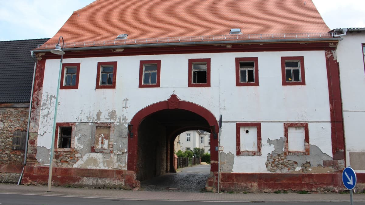 Torhaus Einfahrt zum Rittergut
