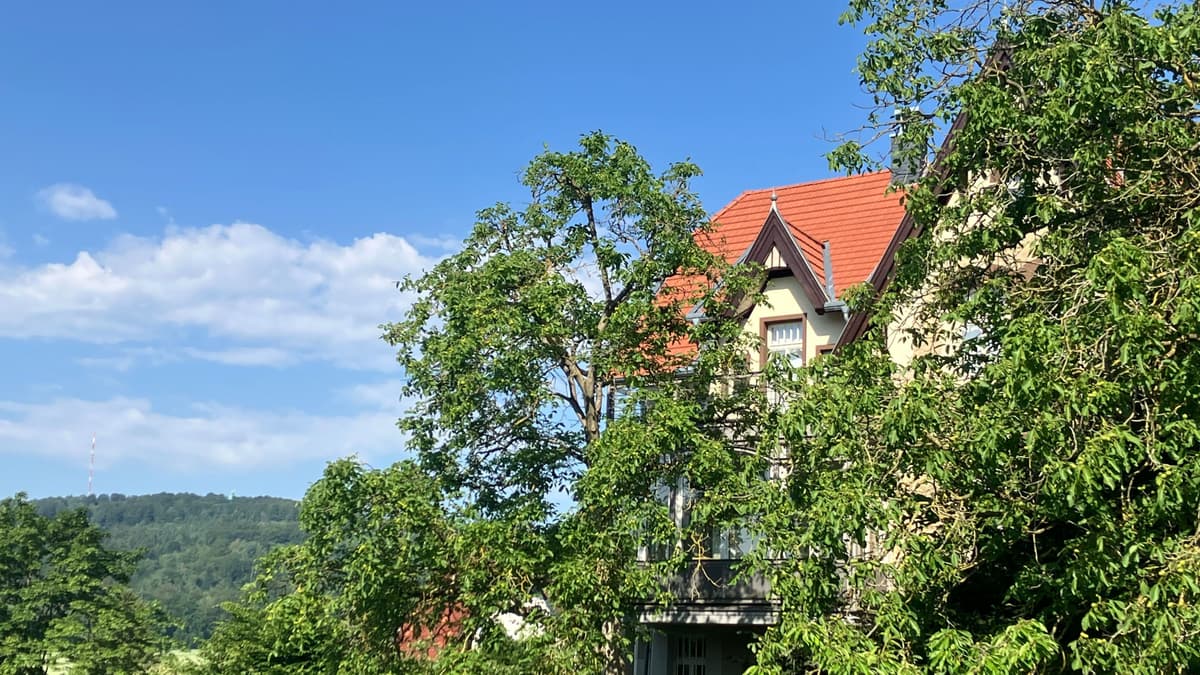Villa Landsknecht, Blick ins Tal