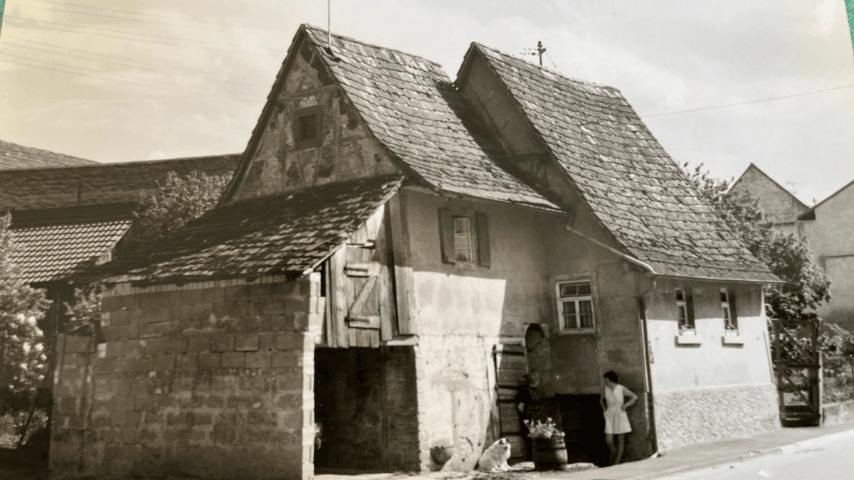 Haus Karg, um 1950
