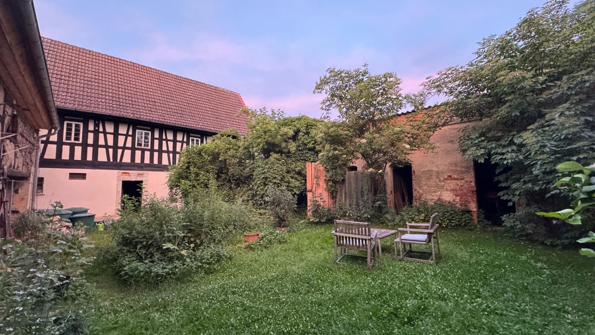 Innenhof der Schmiede