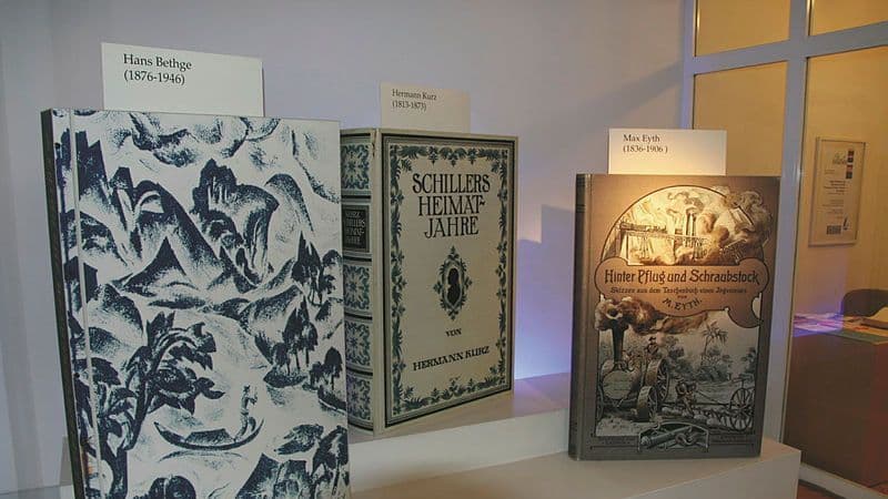 Ausstellung im Literaturmuseum im Max-Eyth-Haus