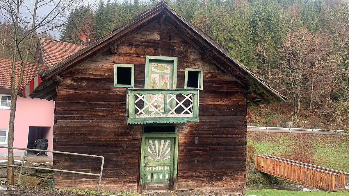 Zollhaus außen früher