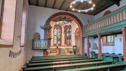 Bergkirche Jugenheim Innenansicht