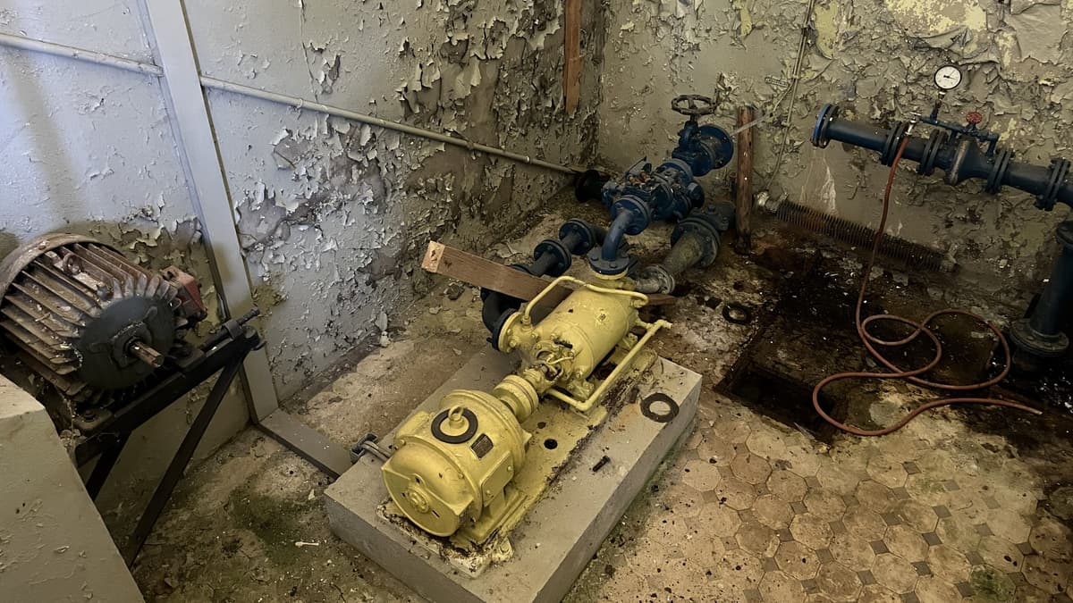 Wasserwerk Anlagentechnik vorher