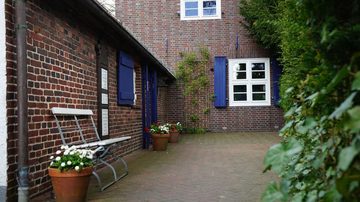 Eingangsbereich des Franz Radziwill Hauses