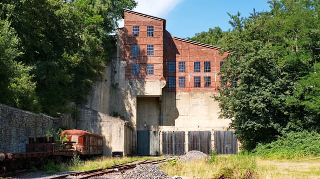 Alte Steinbrecheranlage am Piesberg