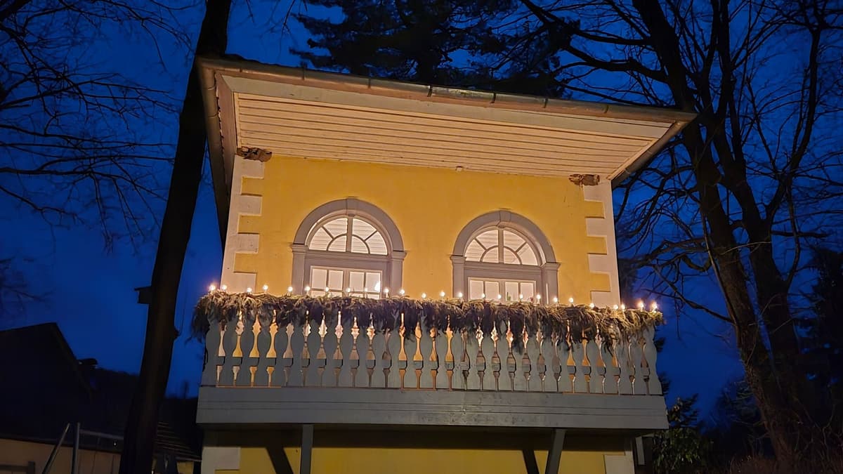 Königsbalkon im Advent