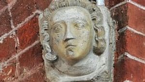 Stuckkopf in der Lorenzkirche