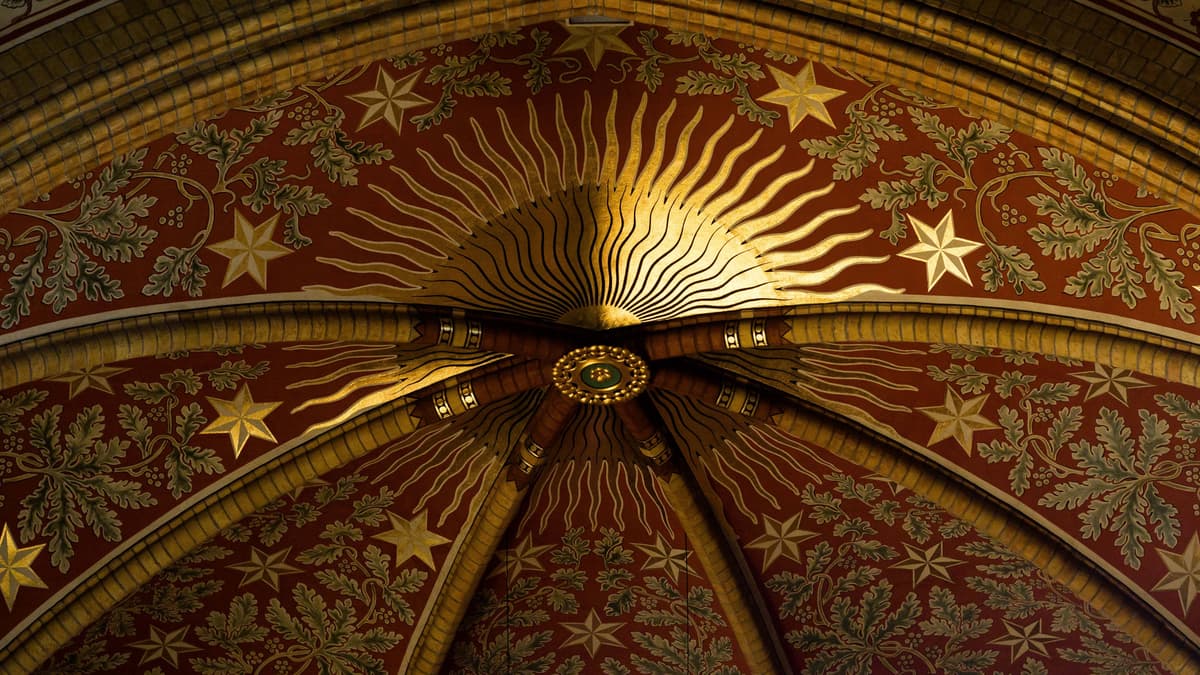 Gewölbe der Apsis