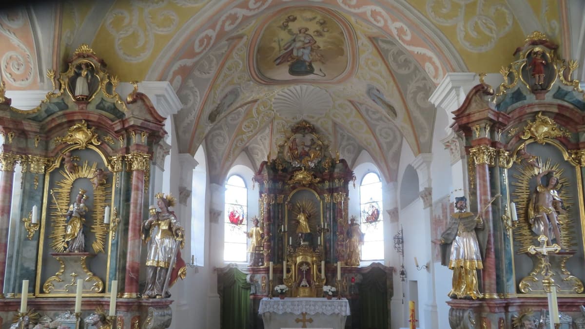 St. Stephanus Blick auf Altar