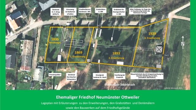 Ehemaliger katholischer Friedhof Ottweiler-Neumünster