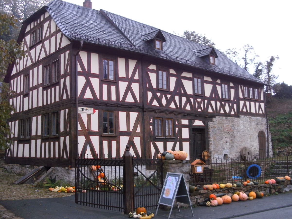 Alte Mühle nach Sanierung, hier am Tag des offenen Denkmals 2014