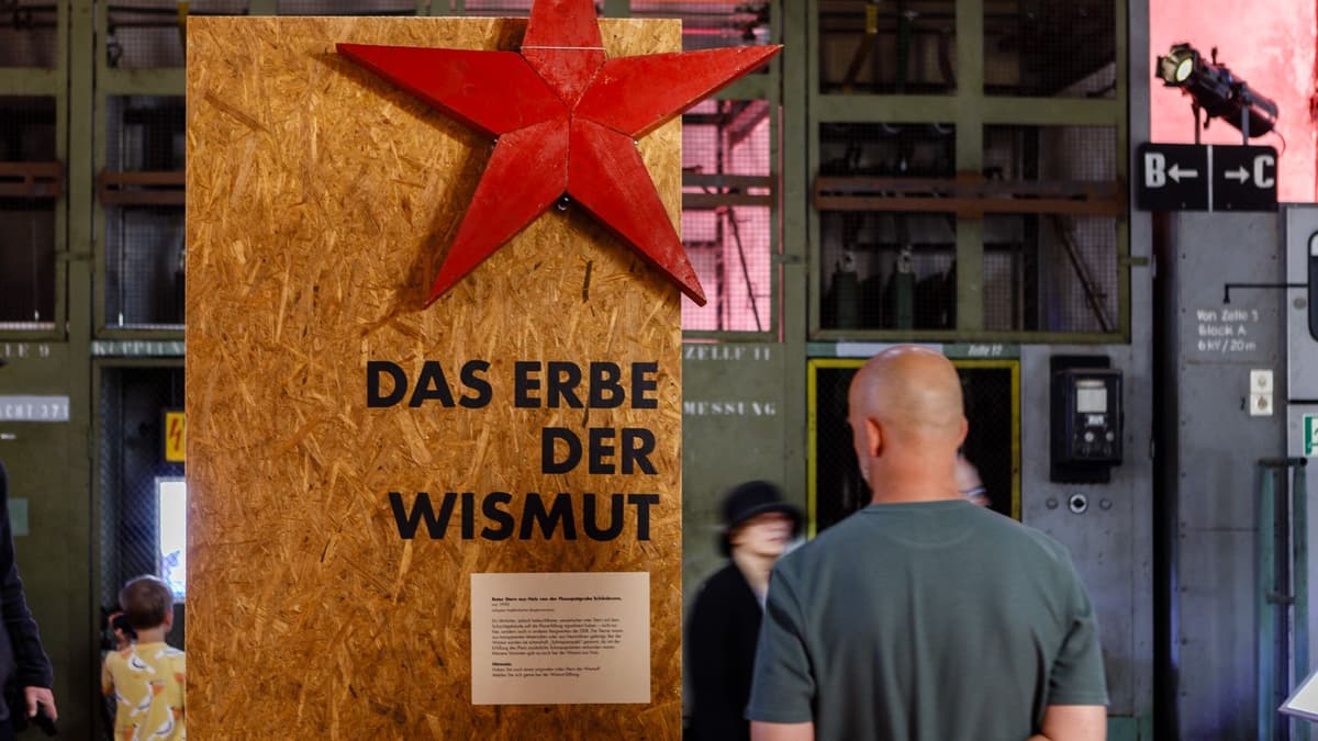 Blick in die Ausstellung „No Secret“ im Maschinenhaus Schacht 371