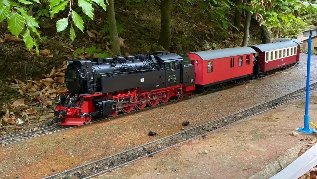 Gartenbahn nach Motiven der Harzquerbahn