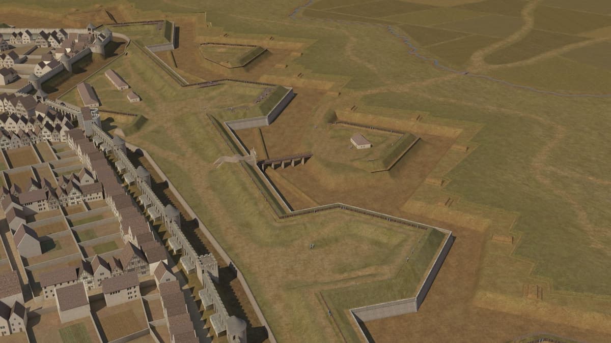 Festung Bonn um 1700; Glacis