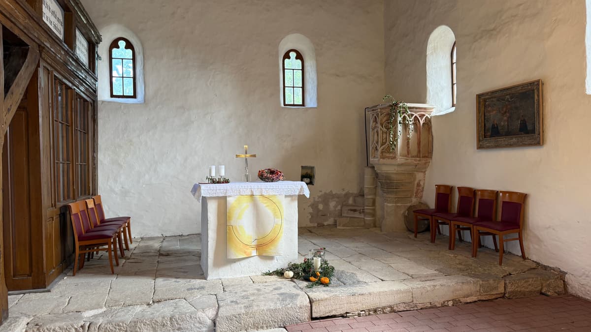 Innenraum der Kapelle St. Wendel