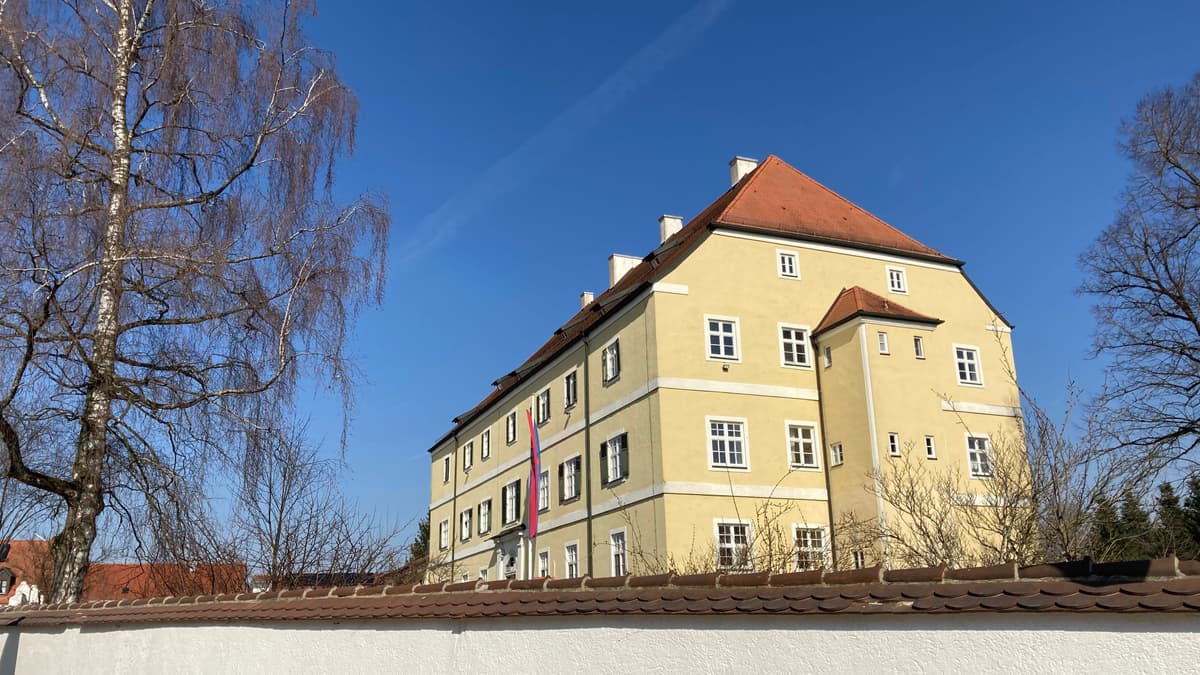 Schloss vor der letzten Restaurierung