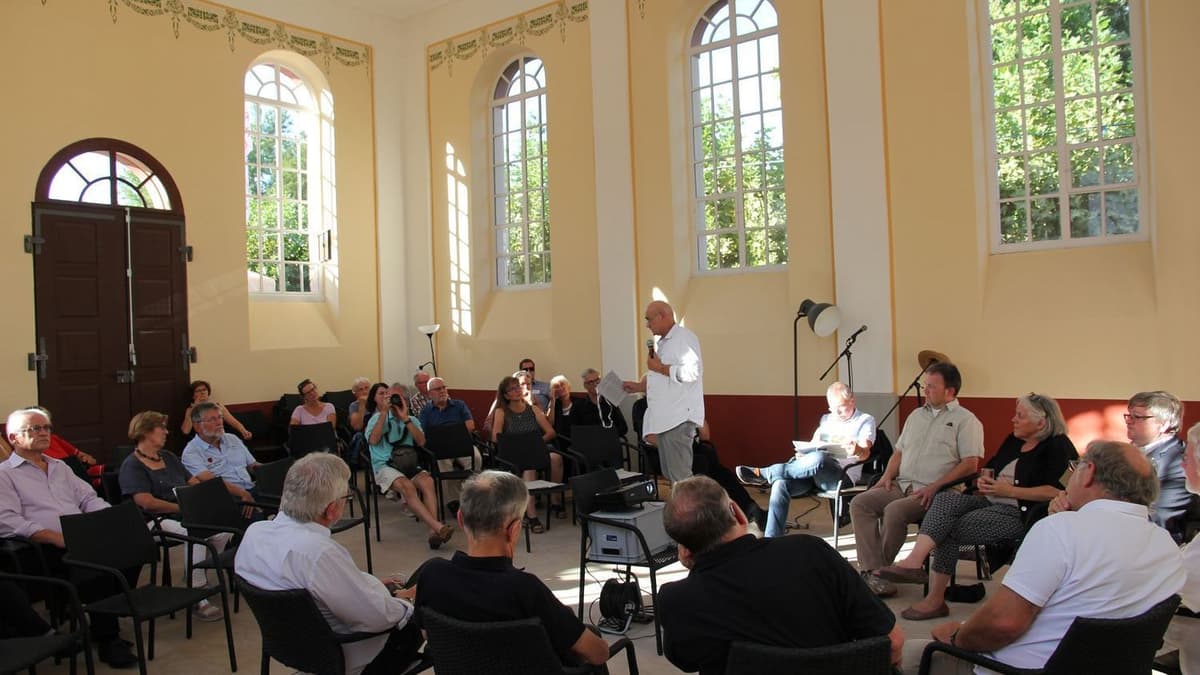 Diskussionsveranstaltung des Freundeskreises ehemalige Deidesheimer Synagoge e.V.