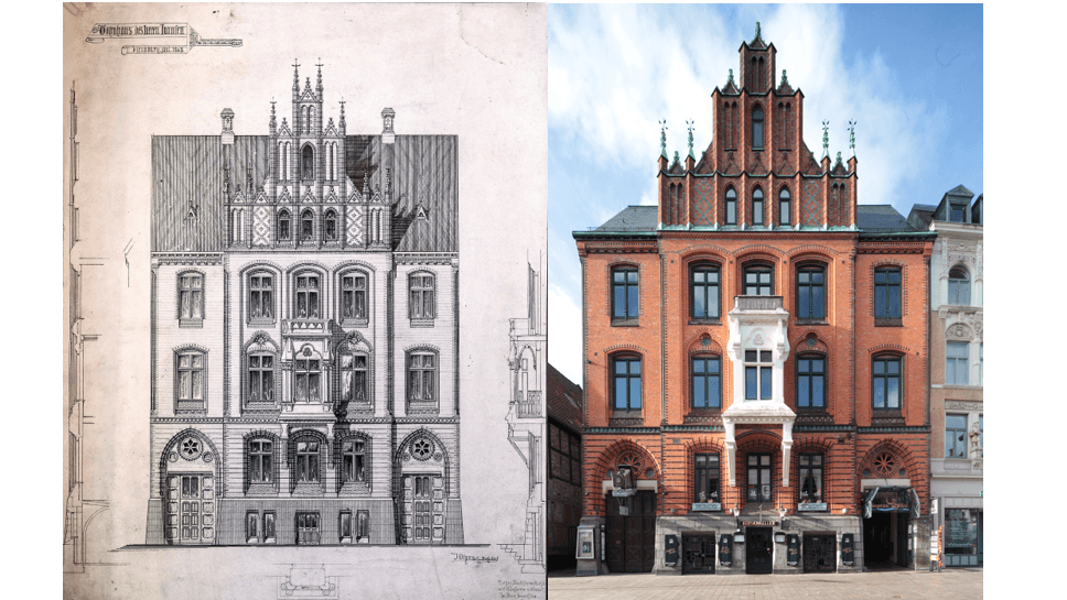 Große Str. 77, Fassade
