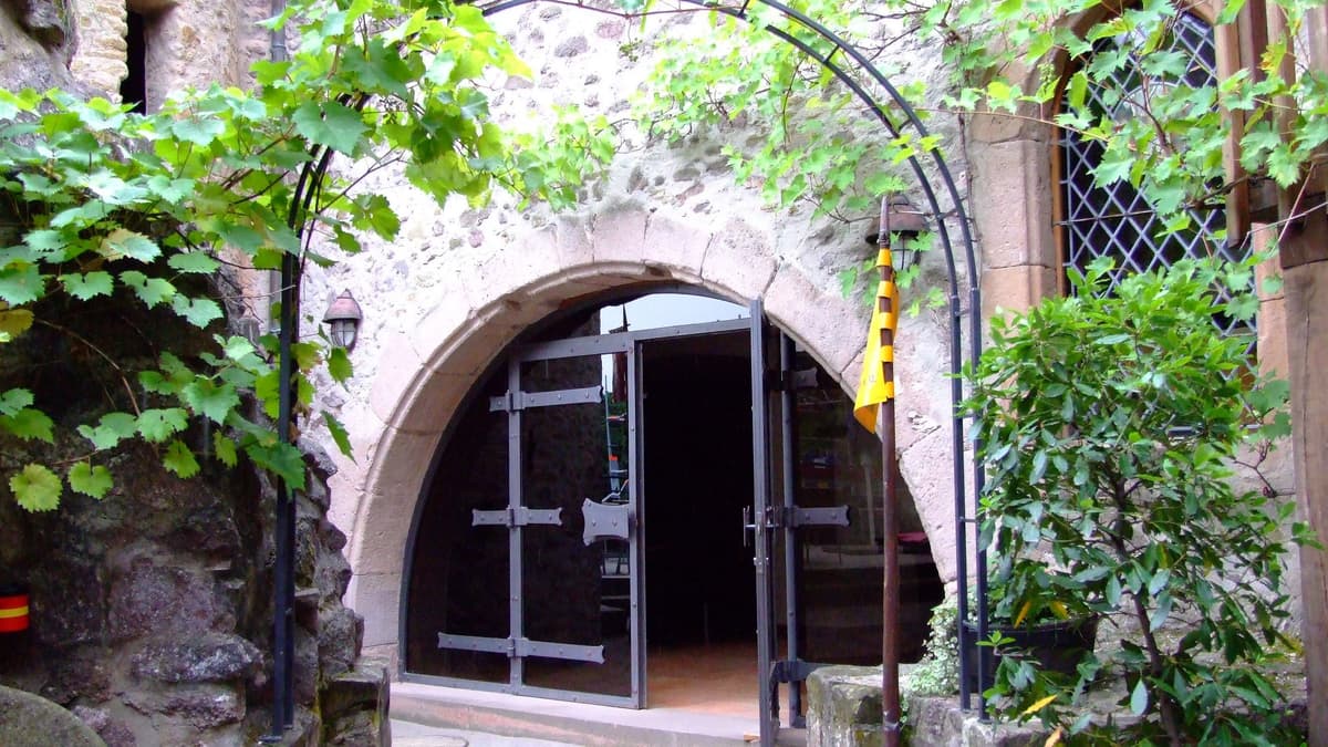 Kleiner Innenhof, Eingang