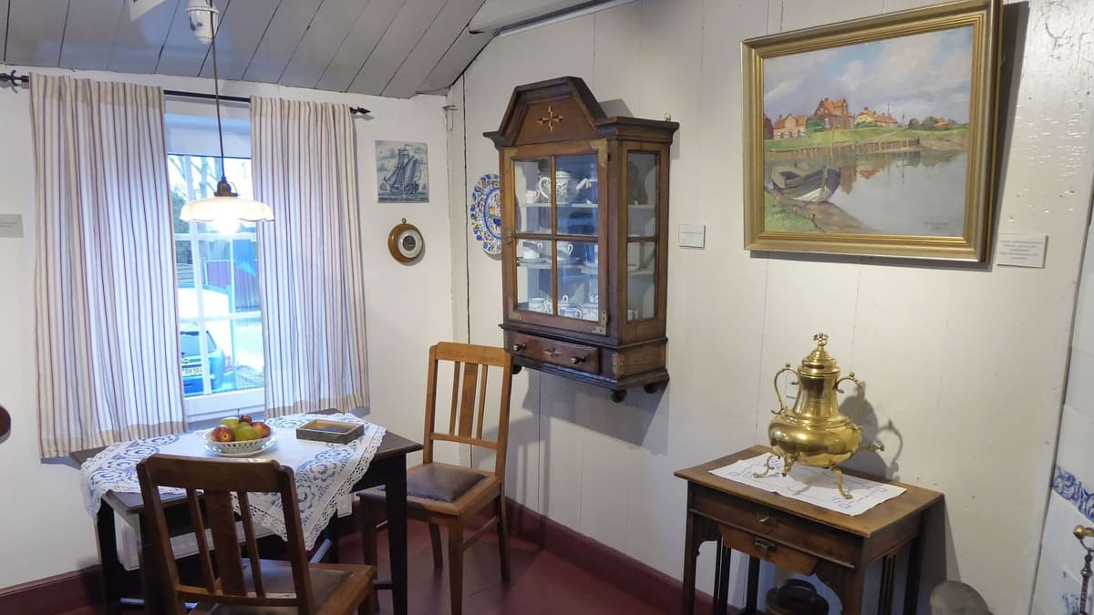 Keuken im Zwei-Siele-Museum