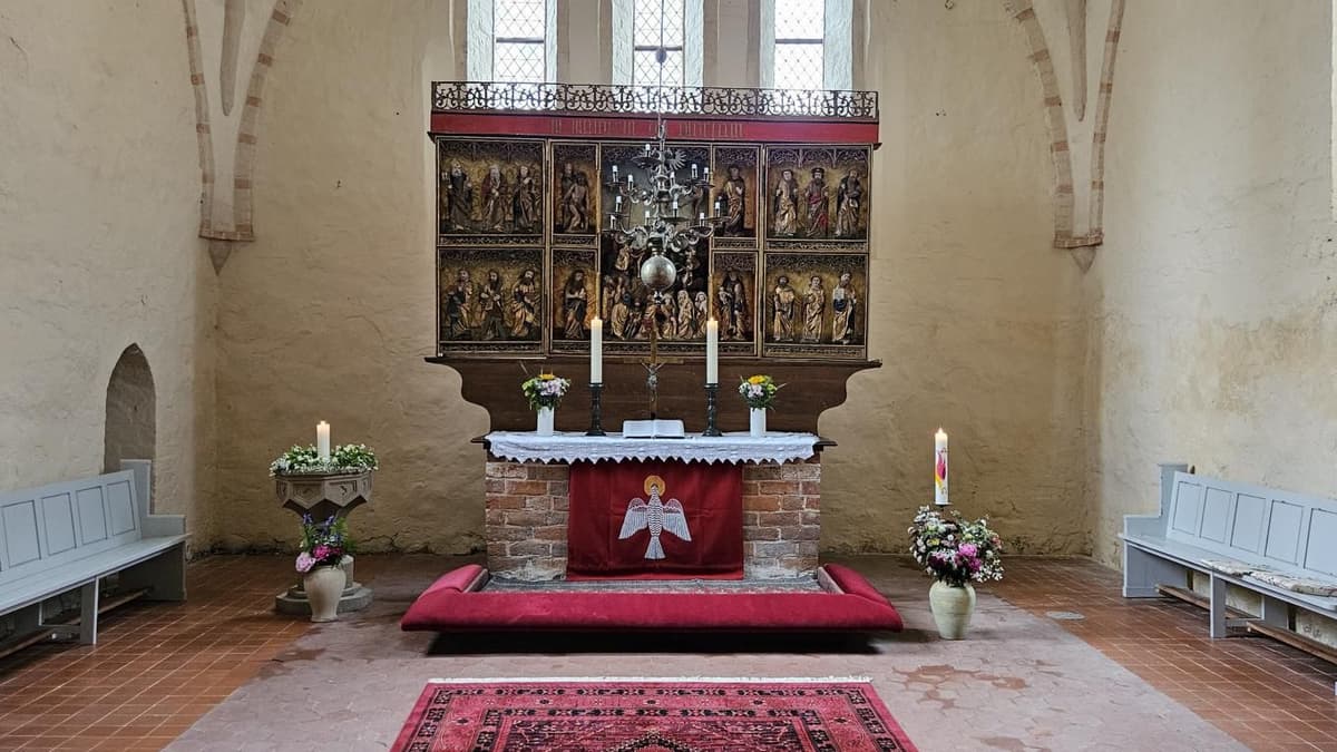 Dorfkirche Cammin Schnitzaltar