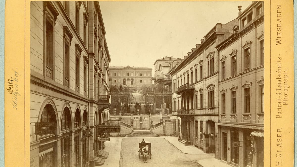 Stadtansicht Kunsthaus, historisch
