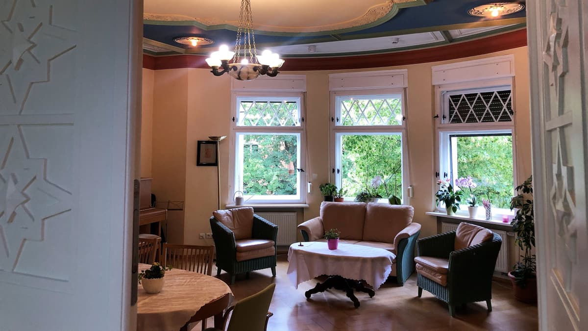 Blick in den Salon
