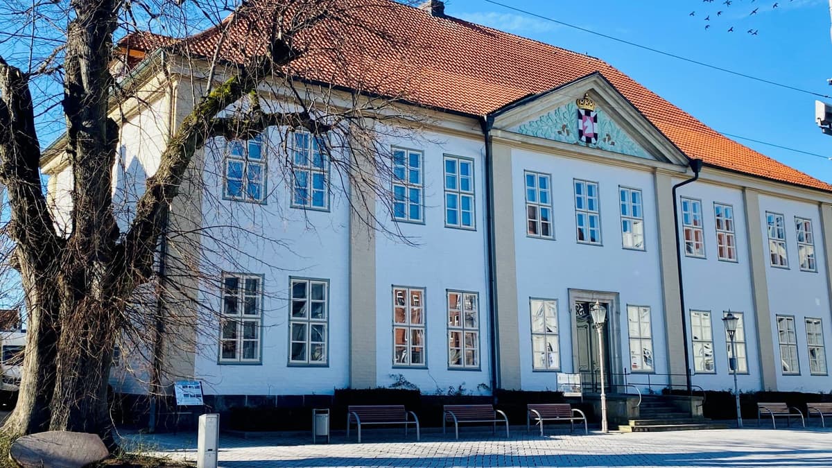 Das Kreisarchiv Herzogtum Lauenburg am Marktplatz von Ratzeburg.