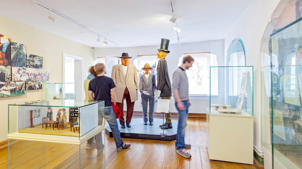 Blick in die Ausstellung zum Finsterwalder Sängerlied.