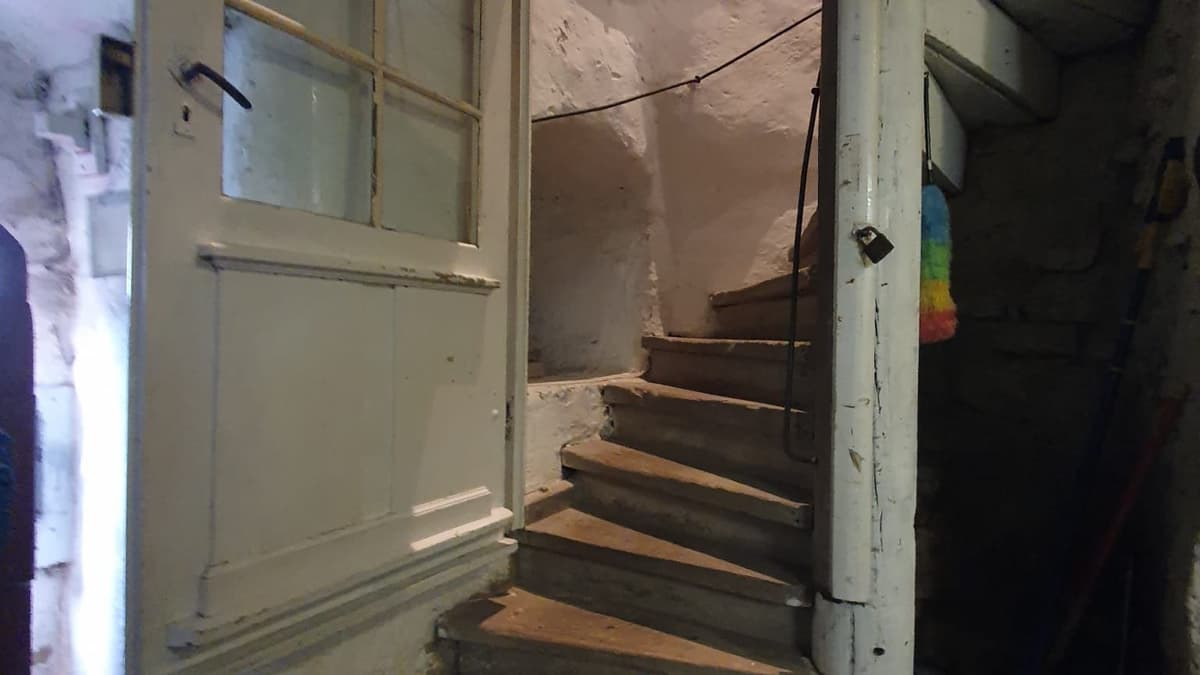 Aufgang zur Turmstube