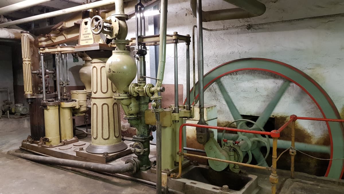 Zuckerfabrik Oldisleben Balancier-Dampfmaschine