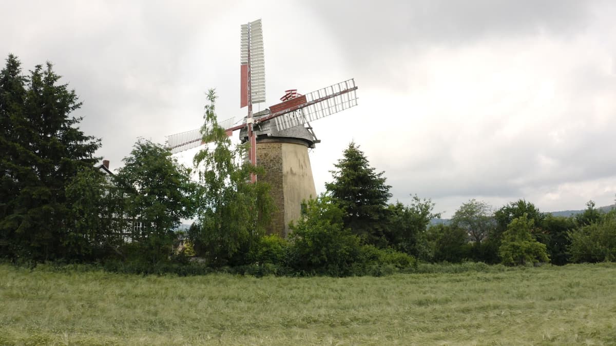 Windmühle Brink von oben