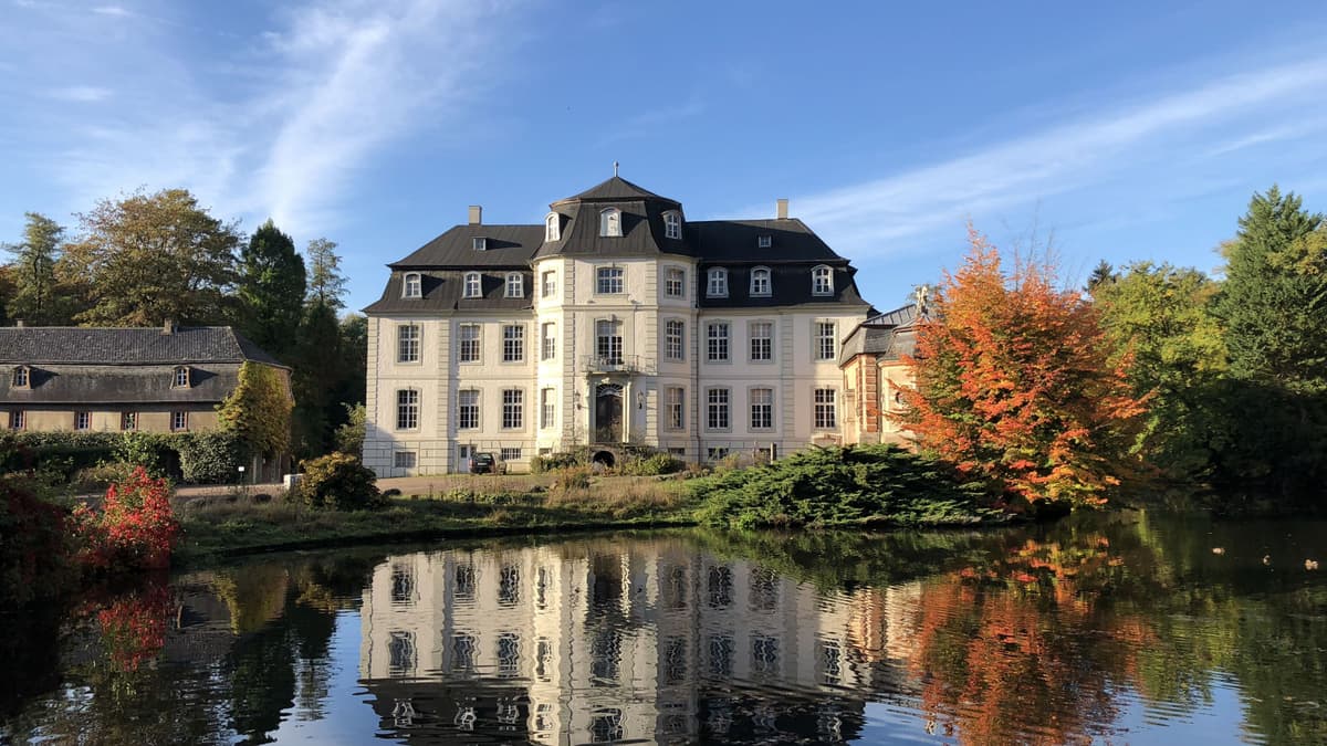 Schloß Türnich, Ansicht vom Schlosspark