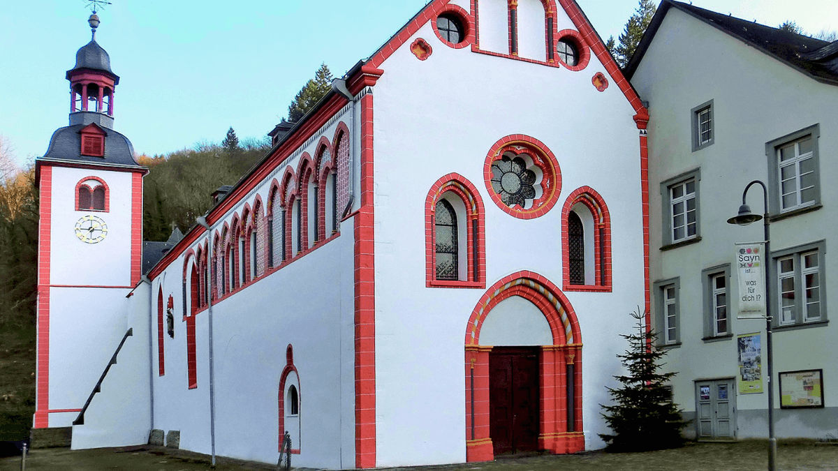 Abtei Kirche - außen
