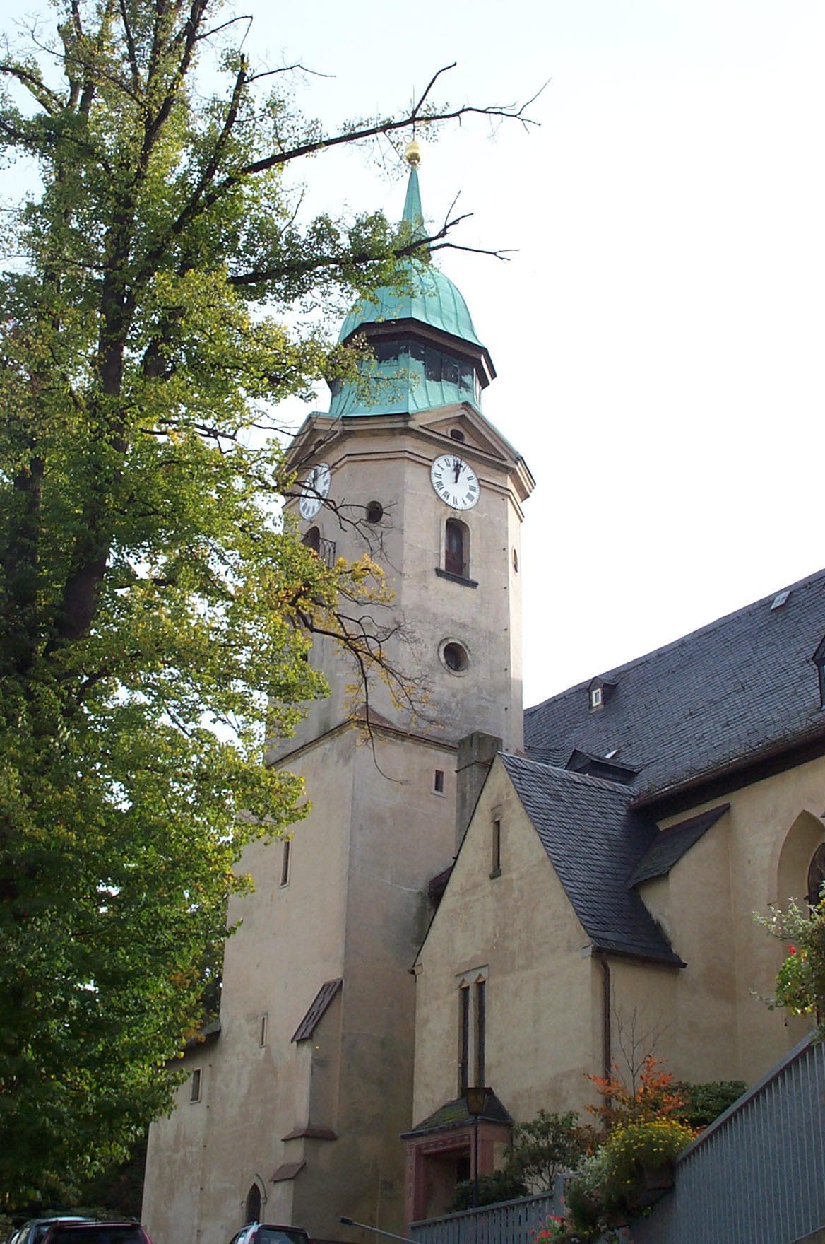 Frontansicht Kirche