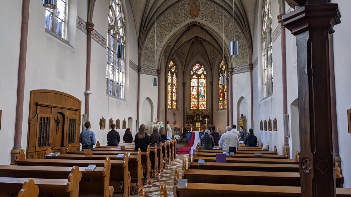 Innenraum der Kirche