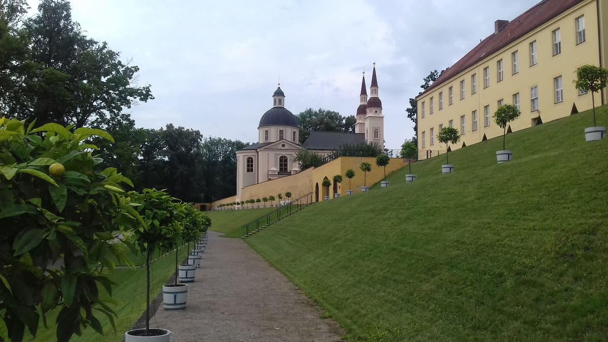 Barockgarten im Kloster Neuzelle