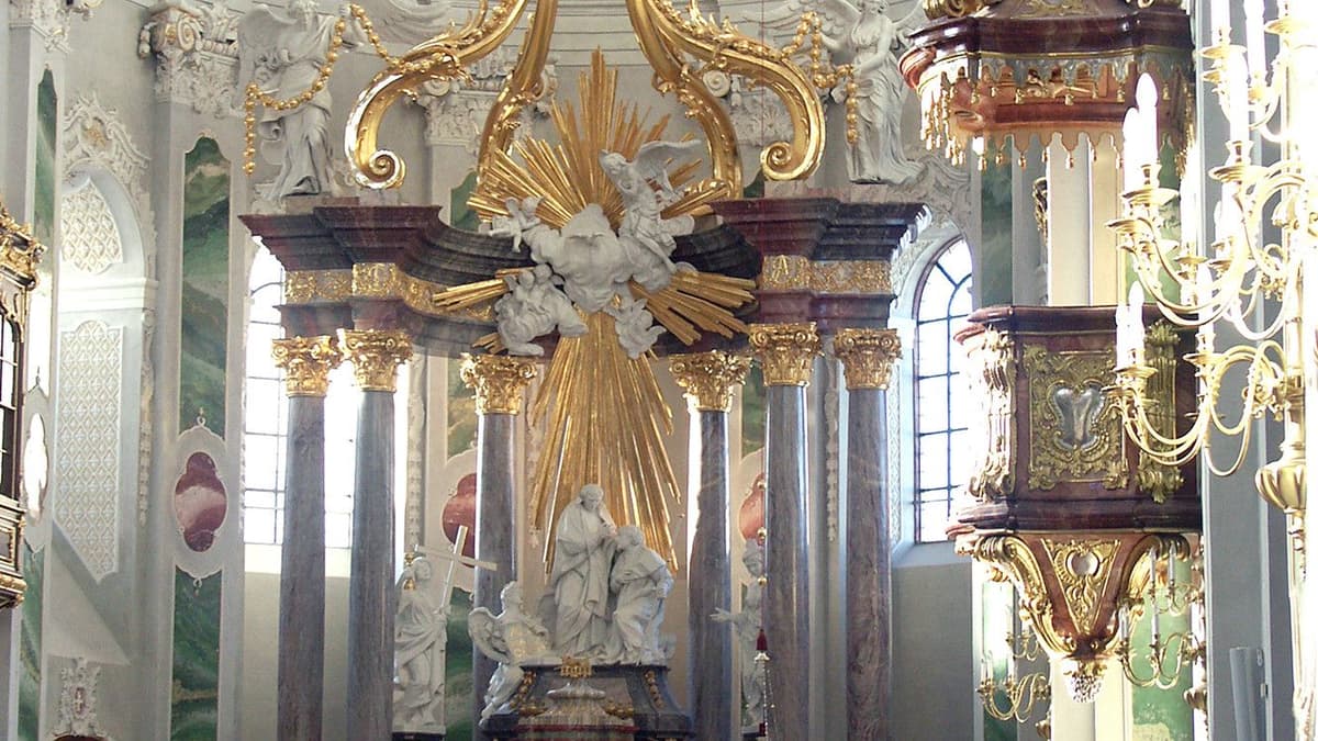 Hochaltar der Jesuitenkirche Mannheim