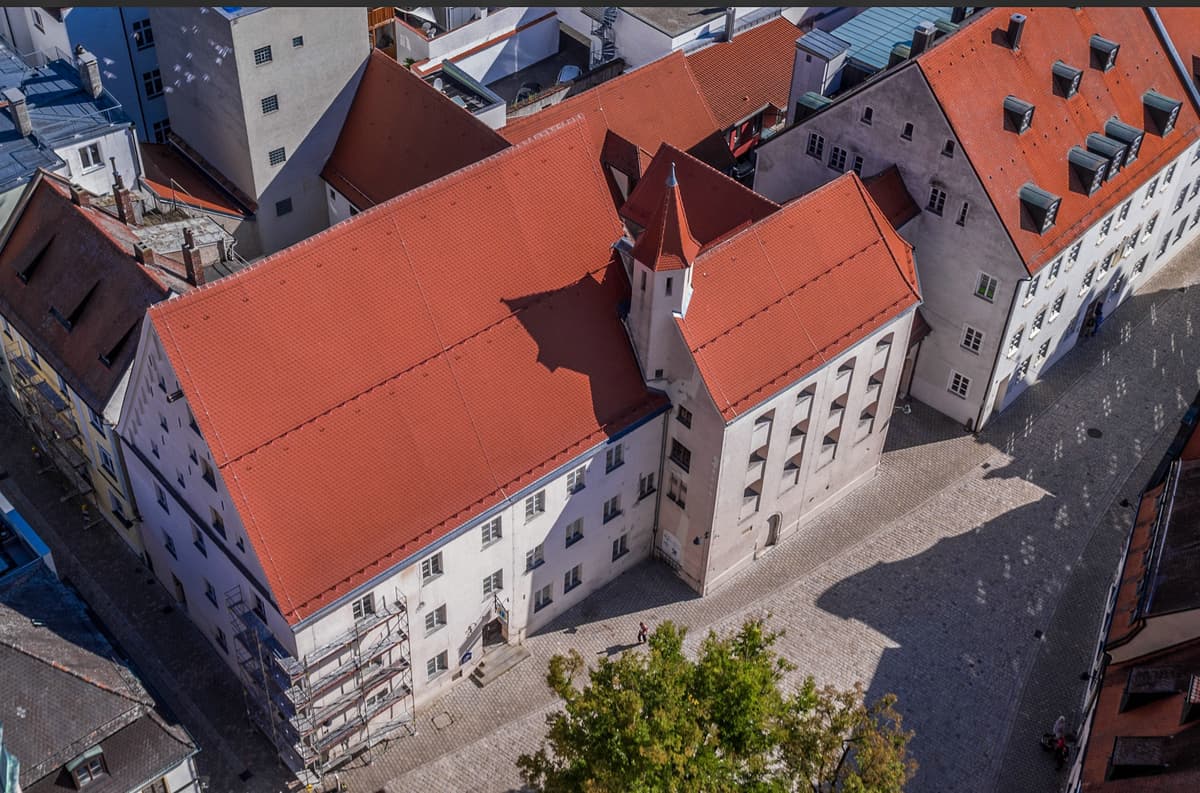 Luftbild vom Georgianum