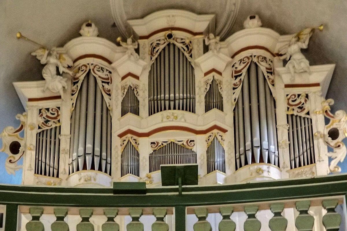 St. Peter Lobeda, Scheffer-Orgel