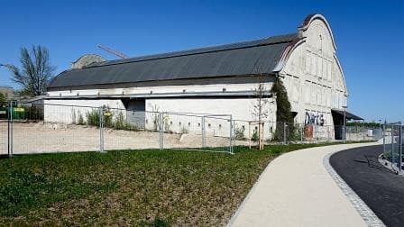 Montagehalle der Eggenfabrik