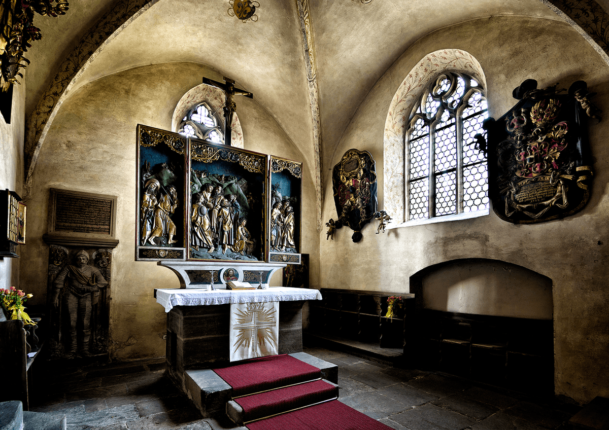 Chorraum der Allerheiligenkirche